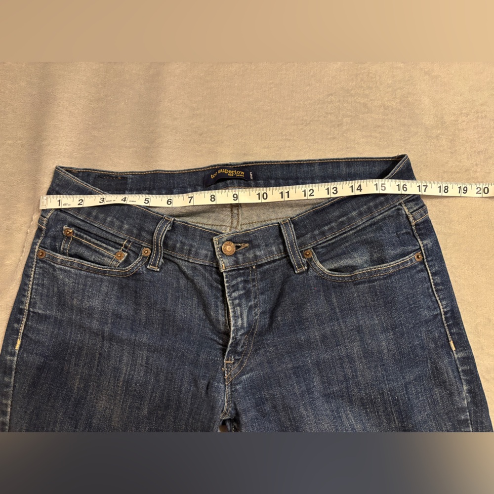 Levi's 524 Superlow Blue Jeans - Picture 3 of 6